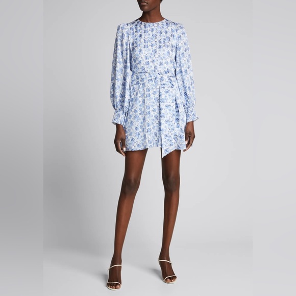 Alice and Olivia Molli Printed Belted Dress - Picture 4 of 9